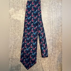 Vintage Christian Dior Monsieur Boxing Kangaroo Tie - Fun Neck Ties Elegant Ties